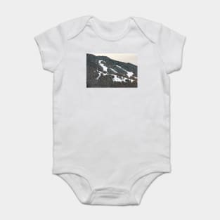 Montchavin Les Coches French Alps France Baby Bodysuit